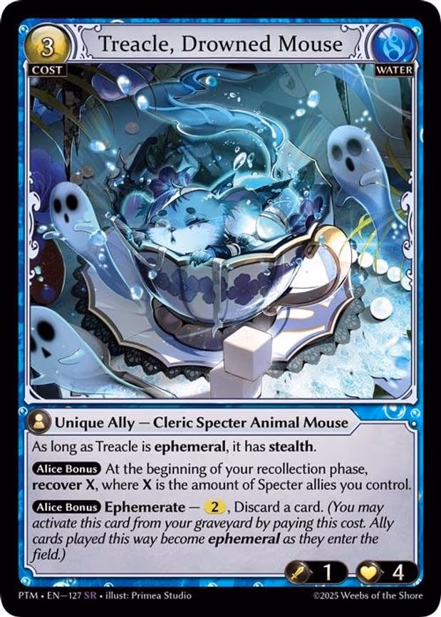 Treacle, Drowned Mouse - Super Rare (127)