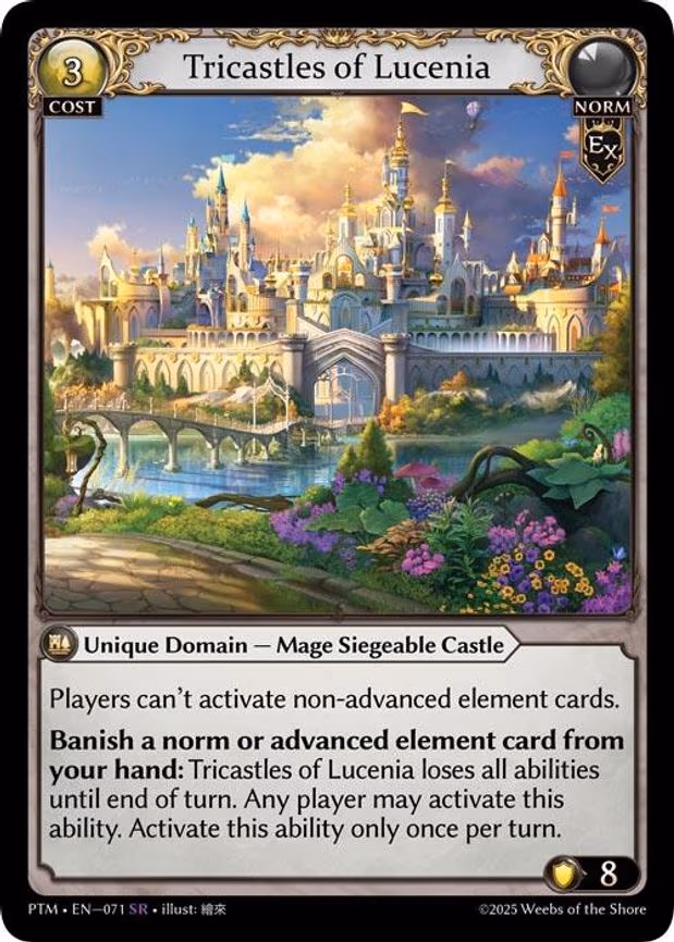 Tricastles of Lucenia - Super Rare (071)