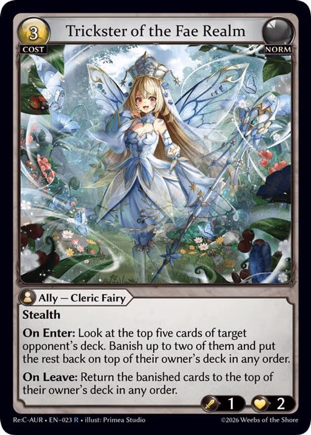 Trickster of the Fae Realm - Rare (023)