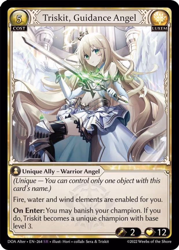 Triskit, Guidance Angel