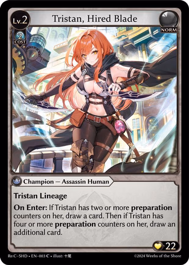 Tristan, Hired Blade - Common (003)