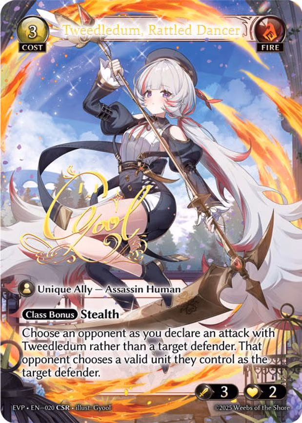 Tweedledum, Rattled Dancer - Collector Super Rare (101)