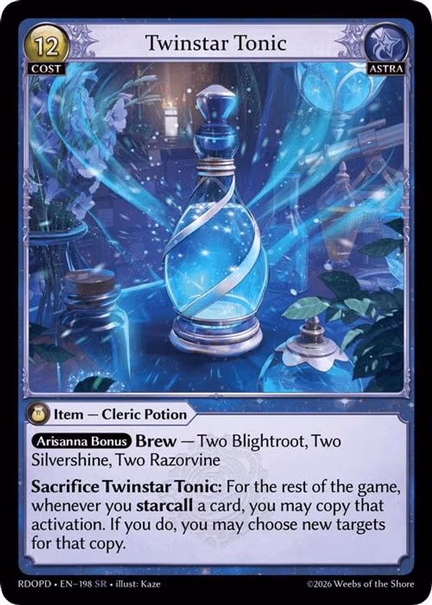 Twinstar Tonic - Super Rare (198)