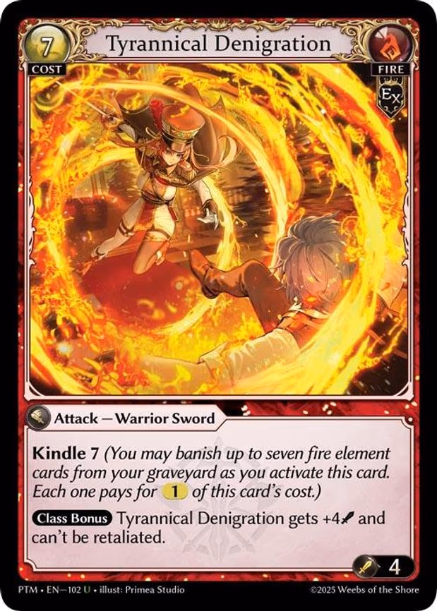 Tyrannical Denigration - Uncommon (102)