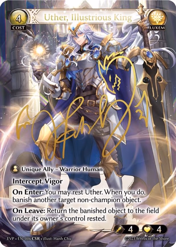 Uther, Illustrious King
