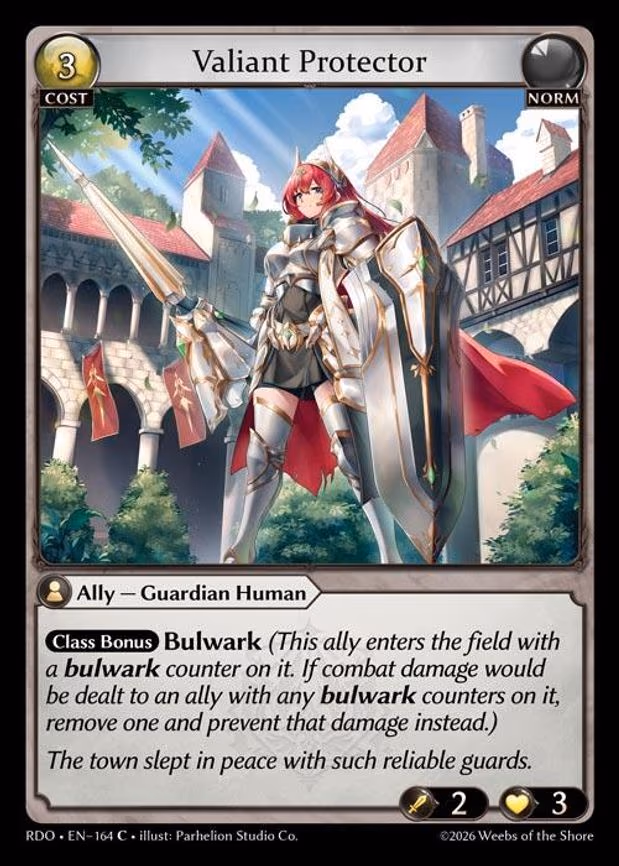 Valiant Protector - Common (164)
