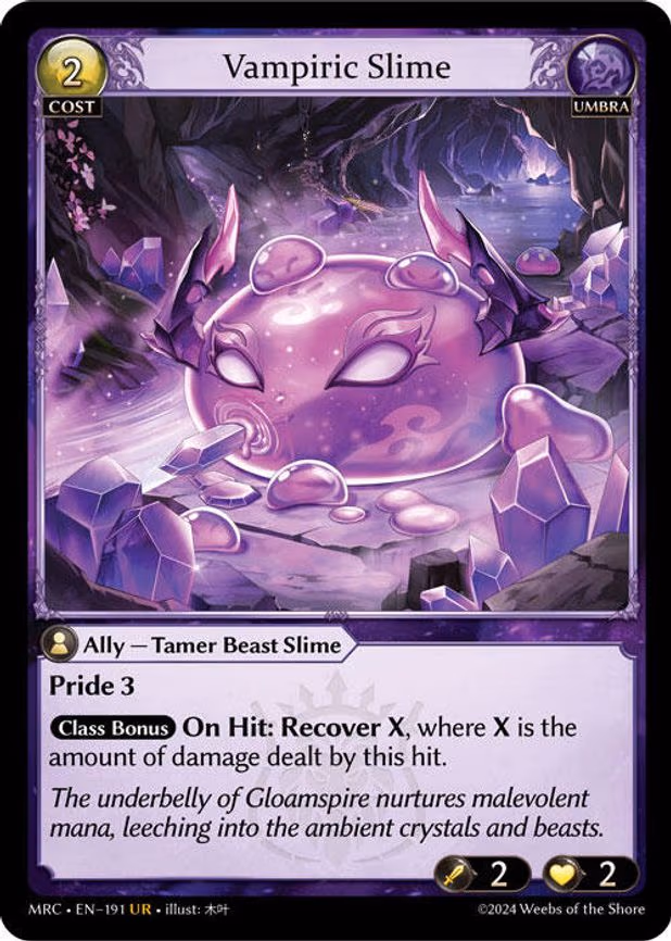 Vampiric Slime - Ultra Rare (191)