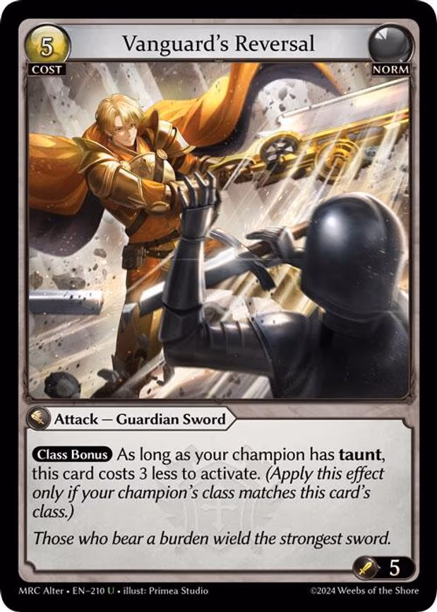 Vanguard's Reversal - Uncommon (210)