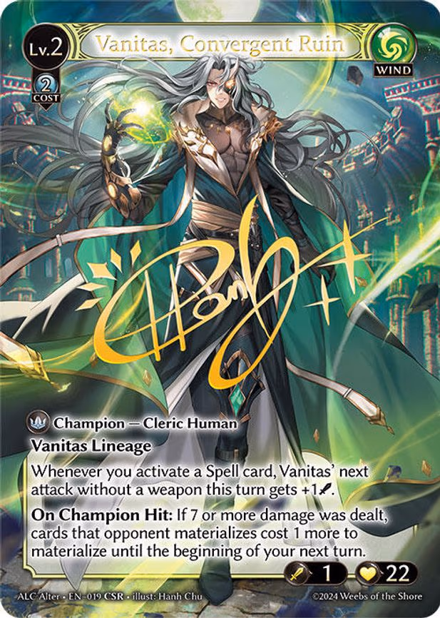 Vanitas, Convergent Ruin - Collector Super Rare (019)