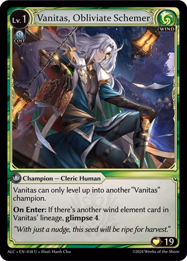 Vanitas, Obliviate Schemer - Uncommon (018)