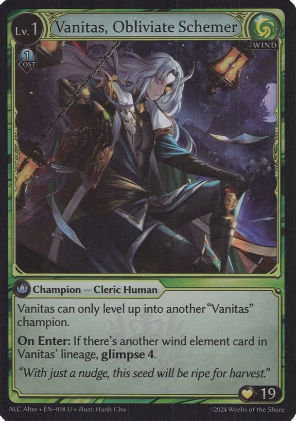 Vanitas, Obliviate Schemer - Uncommon (018)