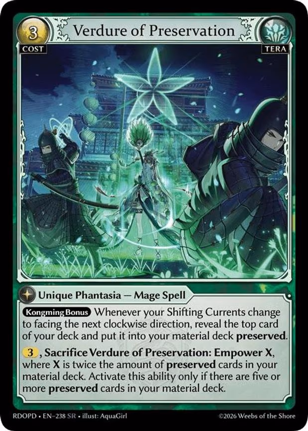 Verdure of Preservation - Super Rare (238)