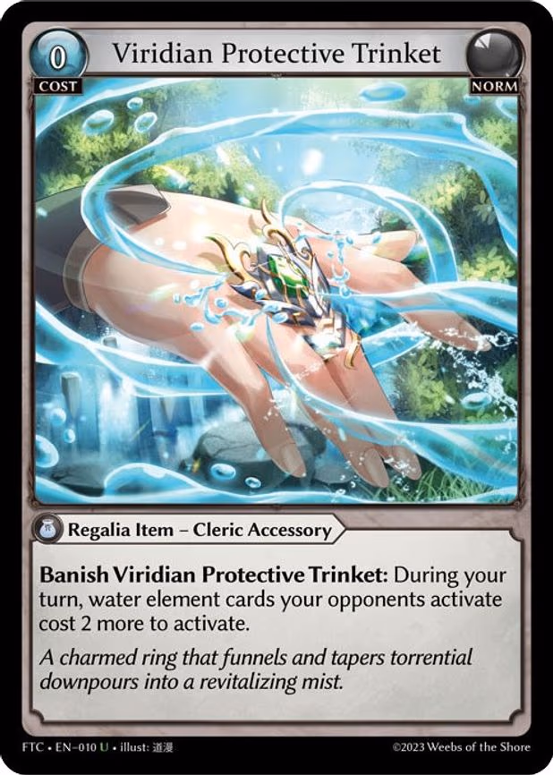 Viridian Protective Trinket