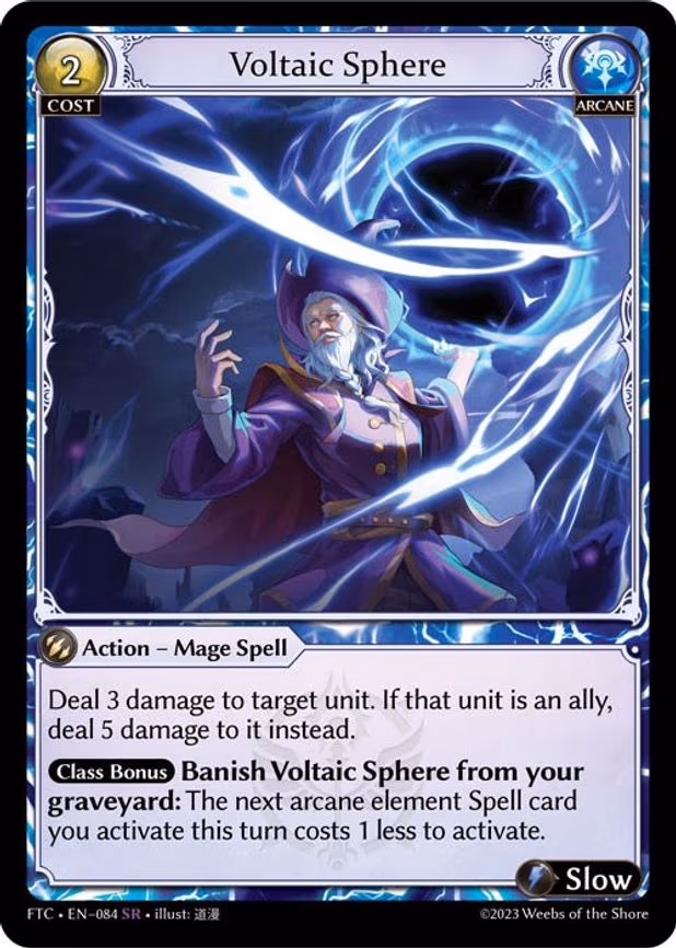 Voltaic Sphere - Super Rare (084)