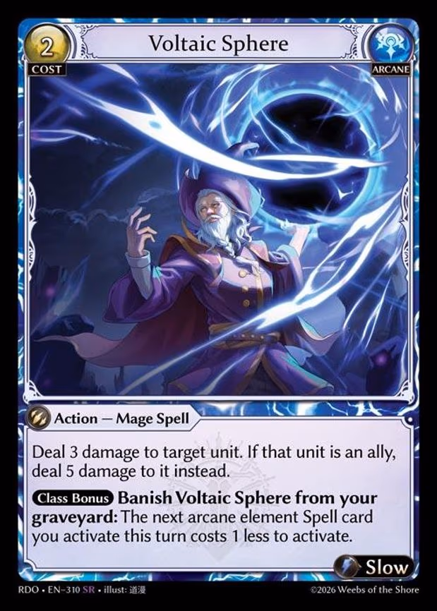 Voltaic Sphere - Super Rare (310)