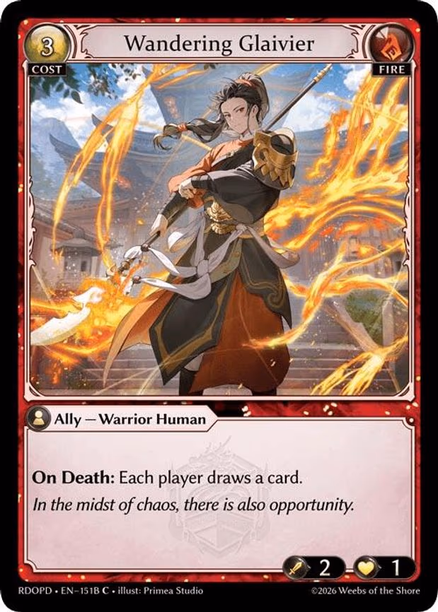 Wandering Glaivier - Common (151B)