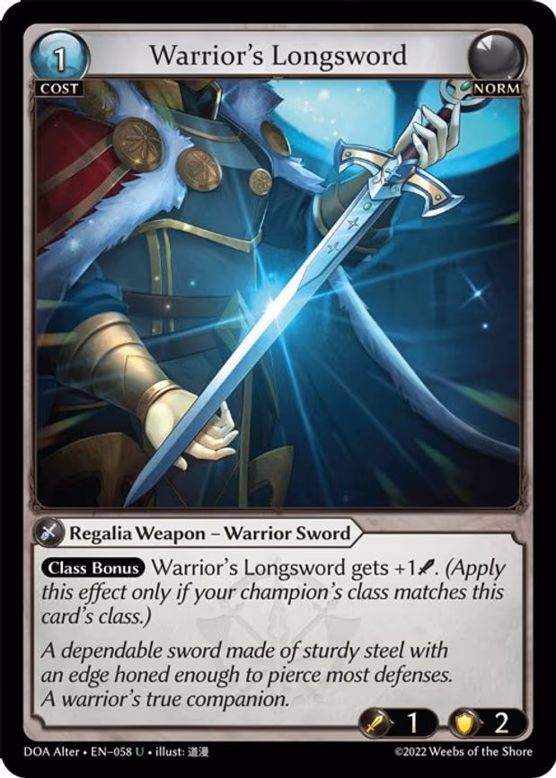 Warrior's Longsword