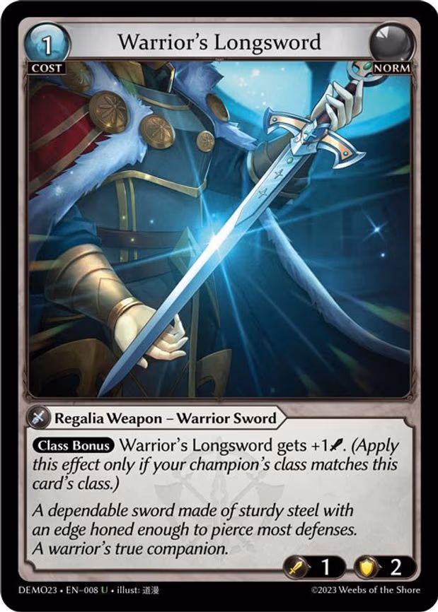 Warrior's Longsword