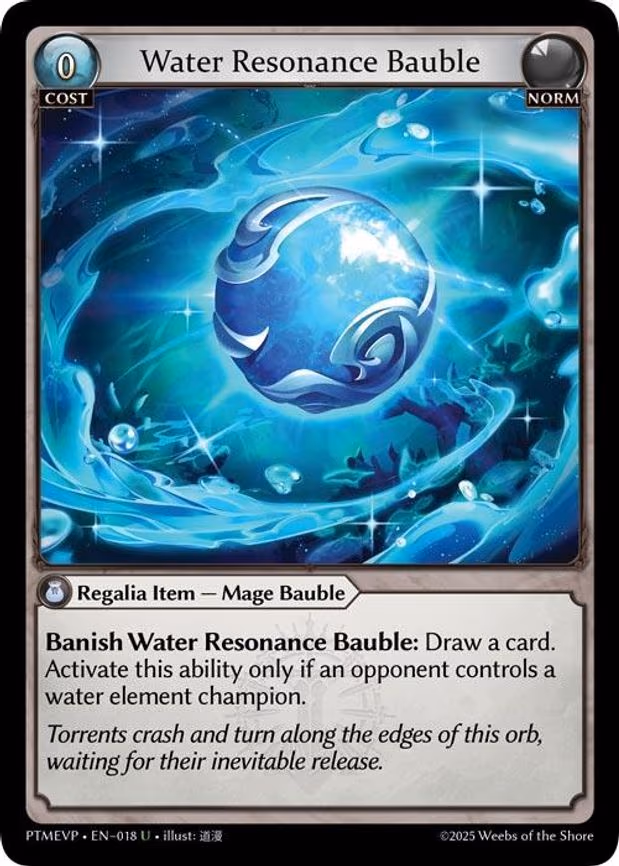 Water Resonance Bauble