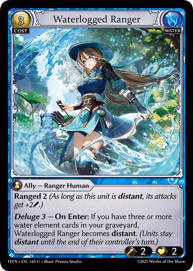 Waterlogged Ranger - Uncommon (145)