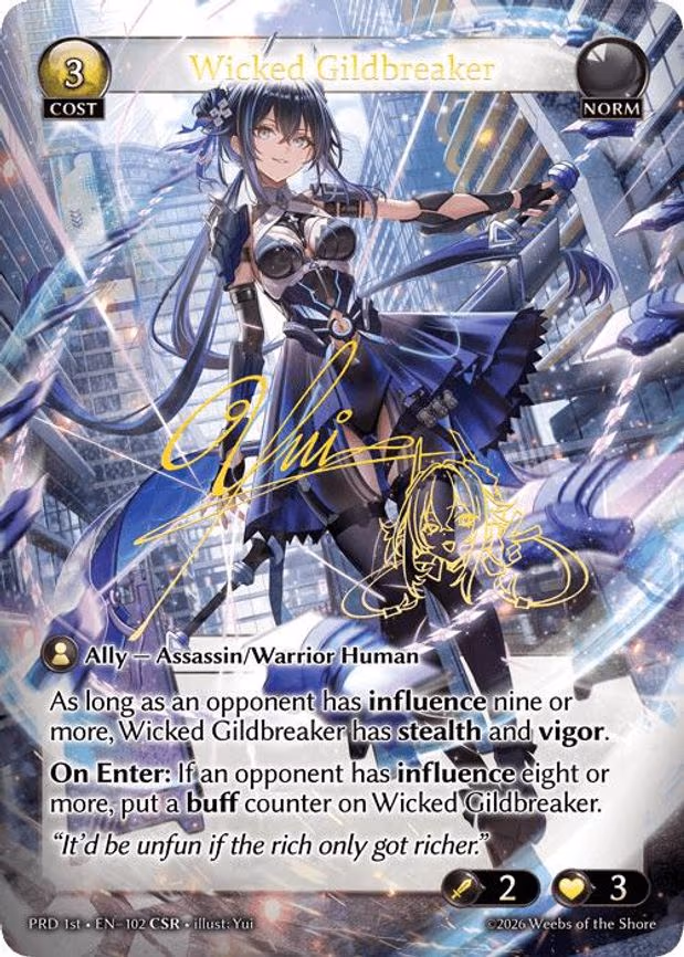 Wicked Gildbreaker - Collector Super Rare (102)