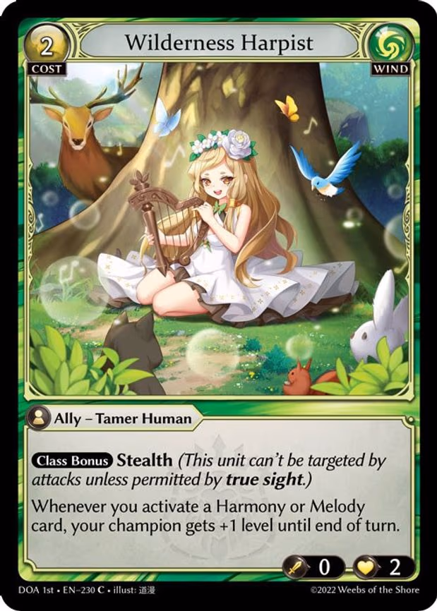 Wilderness Harpist - Common (230)
