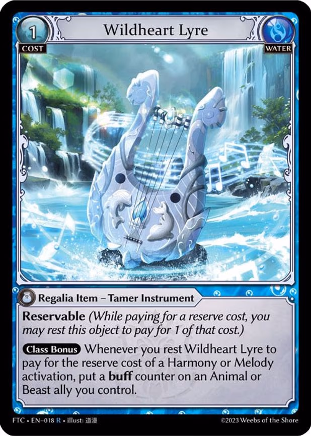 Wildheart Lyre - Rare (018)