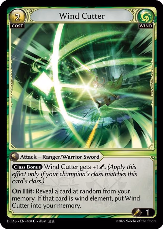 Wind Cutter - Common (100)