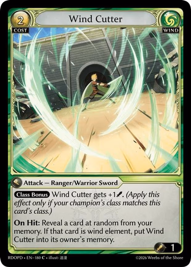 Wind Cutter - Common (180)