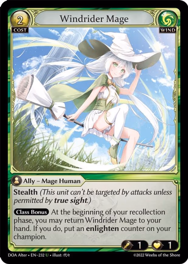 Windrider Mage - Uncommon (232)