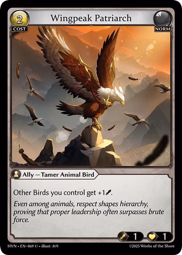 Wingpeak Patriarch - Uncommon (069)