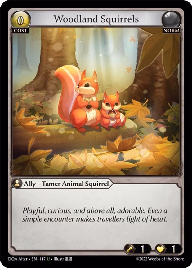 Woodland Squirrels