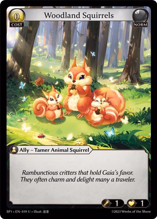 Woodland Squirrels