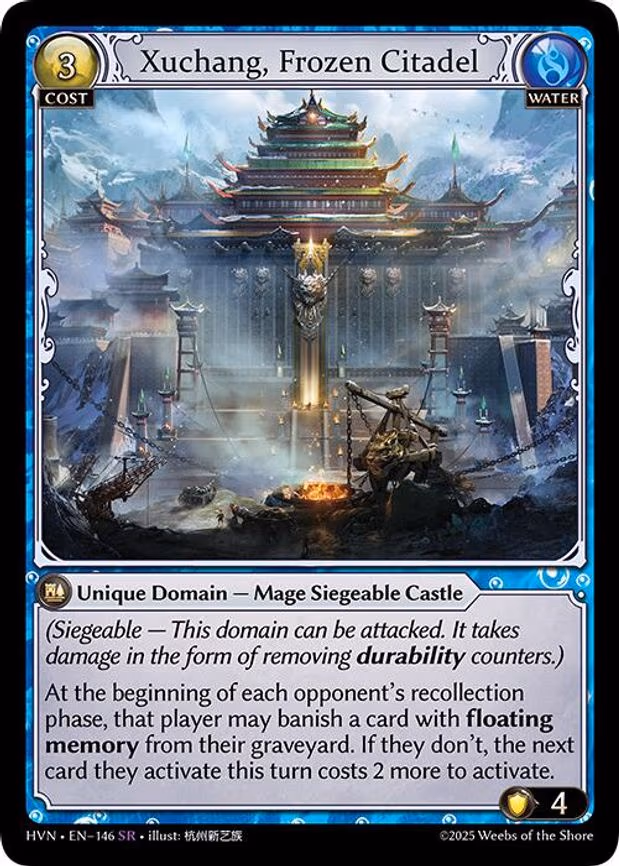 Xuchang, Frozen Citadel - Super Rare (146)