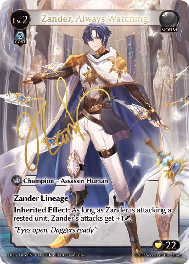 Zander, Always Watching - Collector Ultra Rare (014)