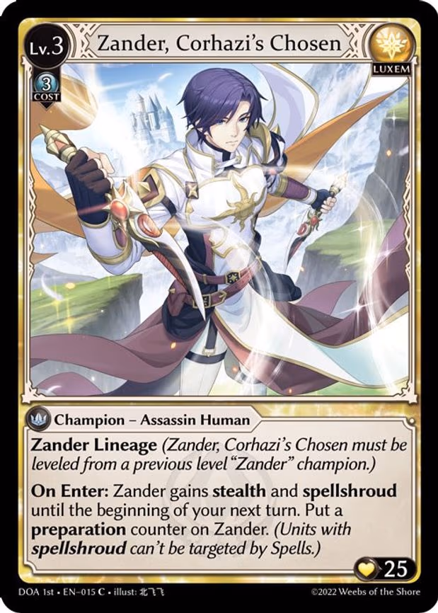 Zander, Corhazi's Chosen - Common (015)