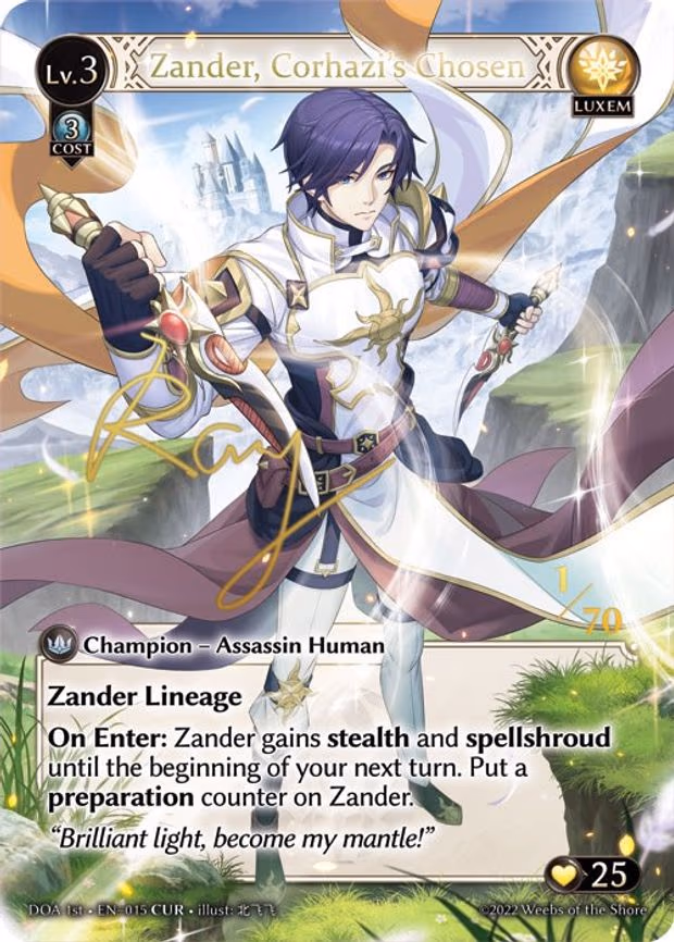 Zander, Corhazi's Chosen - Collector Ultra Rare (015)