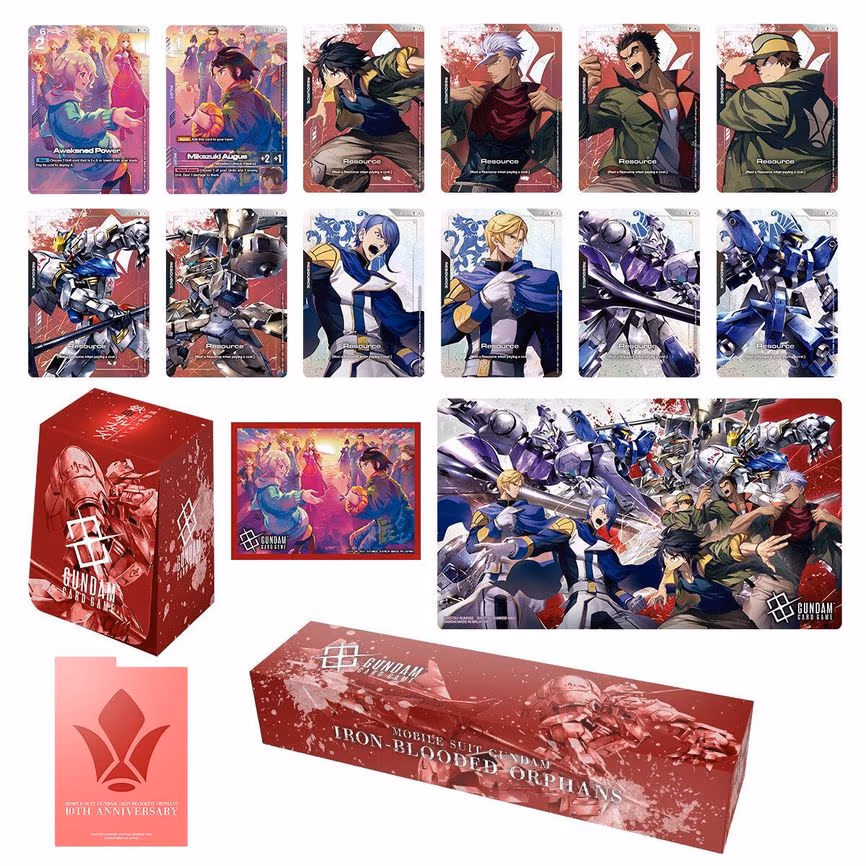 [PB02] Gundam Card Game Premium Accessory Set - Mobile Suit Gundam: Iron-Blooded Orphans