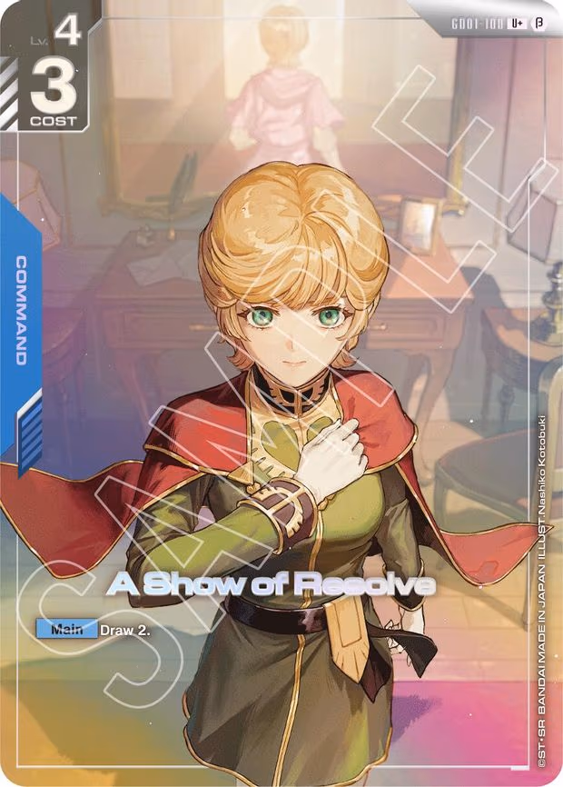 A Show of Resolve (U+)