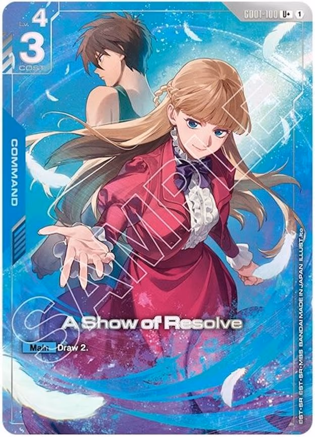 A Show of Resolve (U+)