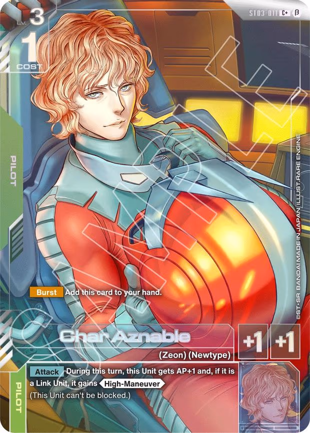 Char Aznable (C+)