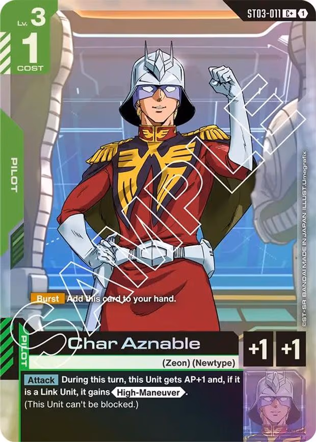 Char Aznable (C+)