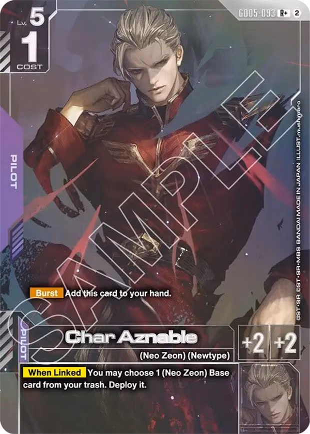 Char Aznable (R+) - R+ (GD05-093)