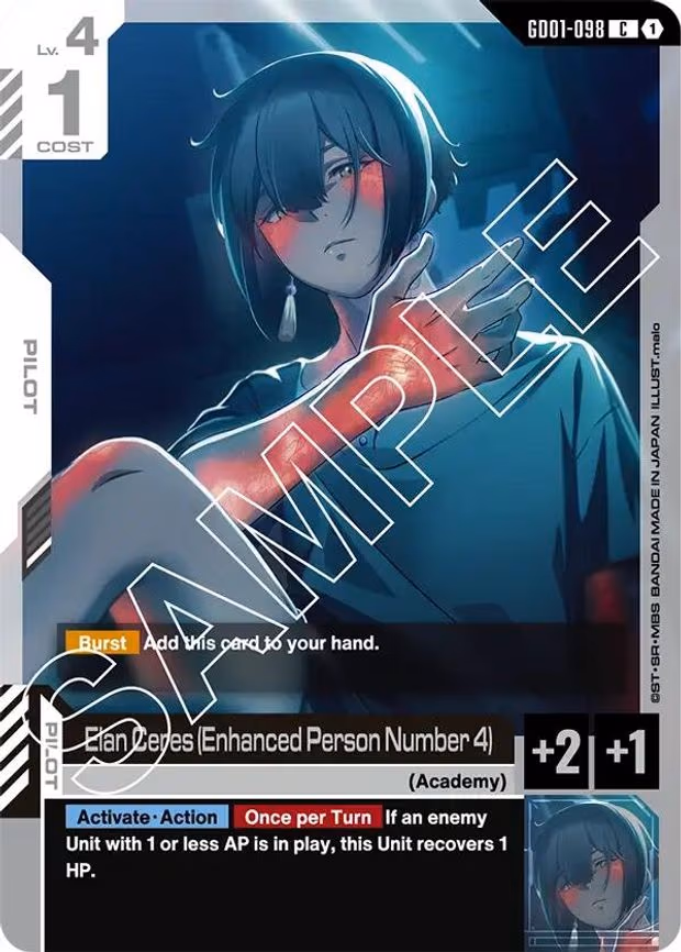 Elan Ceres (Enhanced Person Number 4) - Common (GD01-098)