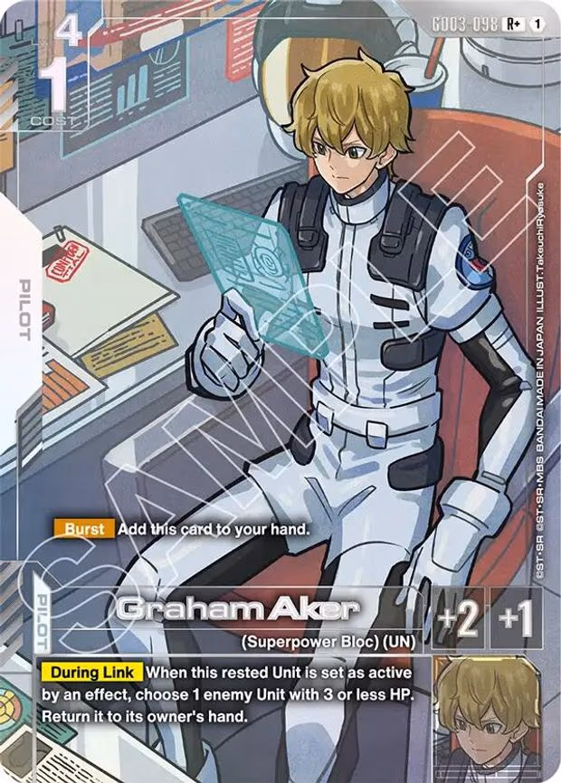 Graham Aker (R+) - R+ (GD03-098)