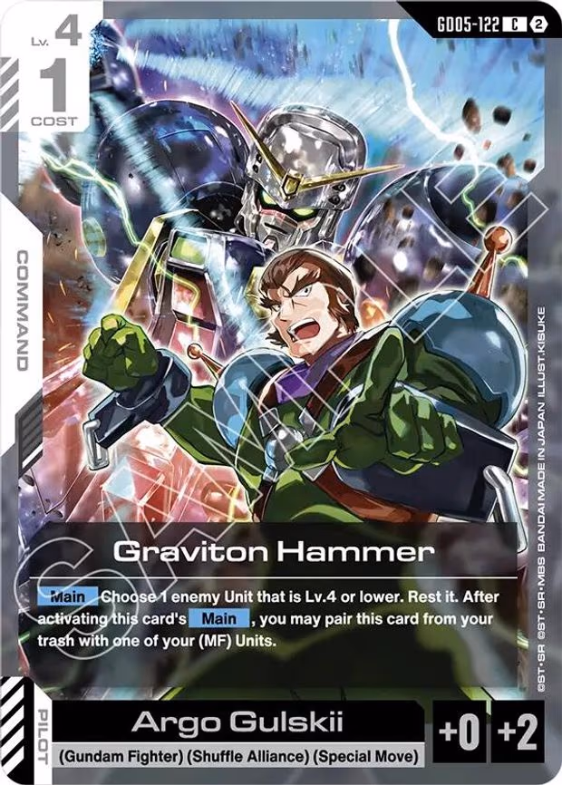 Graviton Hammer - Common (GD05-122)