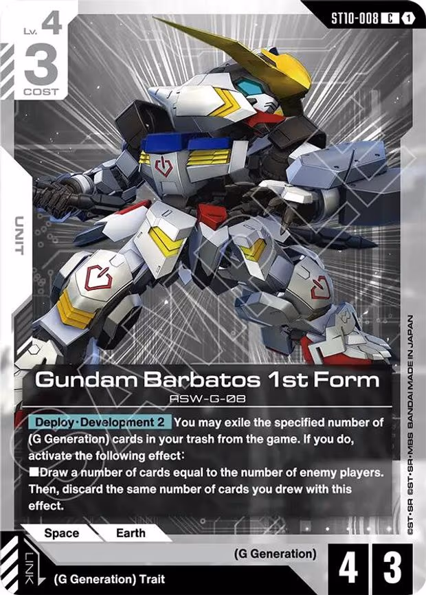 Gundam Barbatos 1st Form