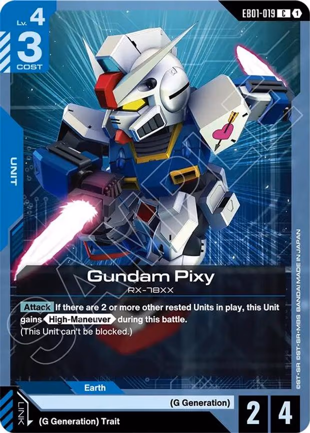 Gundam Pixy - Common (EB01-019)
