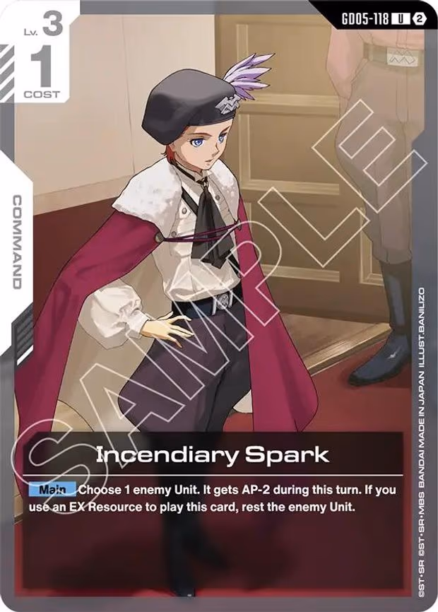 Incendiary Spark - Uncommon (GD05-118)