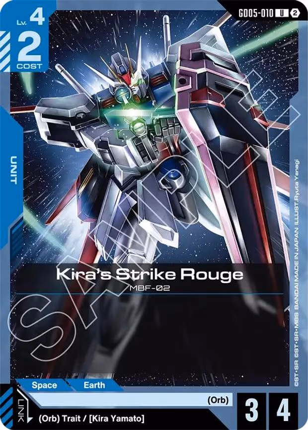 Kira's Strike Rouge - Uncommon (GD05-010)